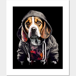 Beagle Rapper Posters and Art